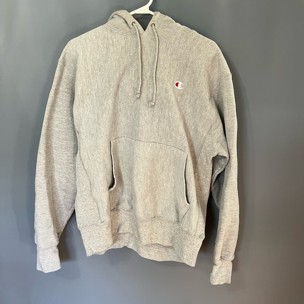 Champion Unisex Reverse Weave Hoodie, C Logo